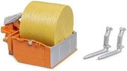 Bruder 02353 Nakládací box na traktor set s vidlemi a balíkem slámy Bruder 02353 Nakládací box na traktor set s vidlemi a balíkem slámy