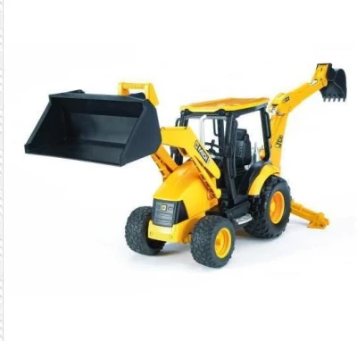 Bruder 02427 (2427) Traktor JCB MIDI - čelní nakladač + bagr