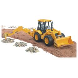 Bruder 02428 (2428) Traktor JCB - čelní nakladač + bagr