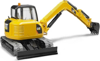 Bruder 02456 (2456) Minibager Caterpillar pásový funkčný model 1:16 plast