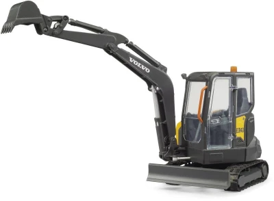 Bruder 02465 Minibagr rypadlo Volvo ECR40 1:16 plast