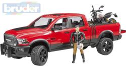 Bruder 02502 Auto RAM set s motoycklem Scrambler Ducati Desert a figurkou Bruder 02502 Auto RAM set s motoycklem Scrambler Ducati Desert a figurkou