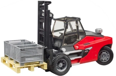 Bruder 02513 Vysokozdvižný vozík Linde HT 160 set s doplňky Bruder 02513 Vysokozdvižný vozík Linde HT 160 set s doplňky