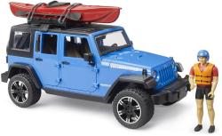 Bruder 02529 Auto Jeep Wrangler Rubicon Unlimited s kajakem model 1:16 plast Bruder 02529 Auto Jeep Wrangler Rubicon Unlimited s kajakem model 1:16 plast