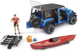 Bruder 02529 Auto Jeep Wrangler Rubicon Unlimited s kajakem model 1:16 plast