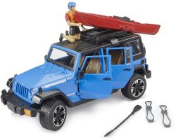 Bruder 02529 Auto Jeep Wrangler Rubicon Unlimited s kajakem model 1:16 plast