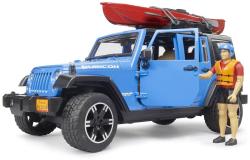 Bruder 02529 Auto Jeep Wrangler Rubicon Unlimited s kajakem model 1:16 plast