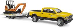 Bruder 02546 RAM Auto terénní servisní set s minibagrem a přívěsem