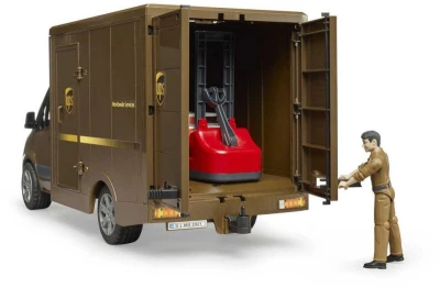 Bruder 02678 Auto Mercedes Benz Sprinter logistický set s figurkou a doplňky