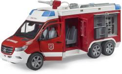Bruder 02680 Auto MB Sprinter hasičský vůz funkční model na baterie Světlo Zvuk