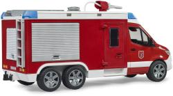 Bruder 02680 Auto MB Sprinter hasičský vůz funkční model na baterie Světlo Zvuk