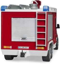 Bruder 02680 Auto MB Sprinter hasičský vůz funkční model na baterie Světlo Zvuk