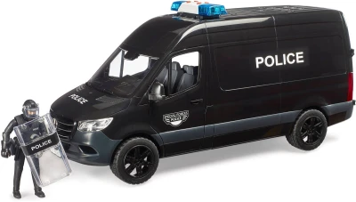 Bruder 02685 Auto Policie Mercedes-Benz Sprinter set s policistou