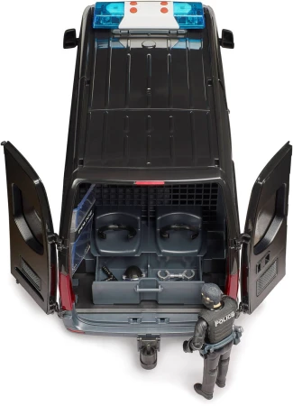 Bruder 02685 Auto Policie Mercedes-Benz Sprinter set s policistou