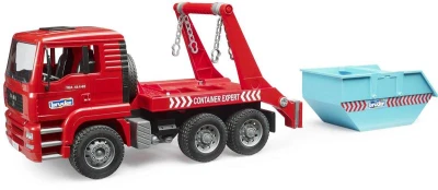 Bruder 02741 Kontejnerový vůz MAN TGA model plast