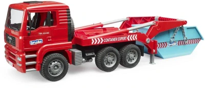 Bruder 02741 Kontejnerový vůz MAN TGA model plast