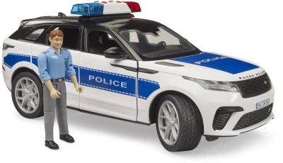 Bruder 02890 Auto Range Rover Velar policie model na baterie Světlo Zvuk
