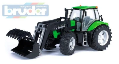 Bruder 03081 (3081) Traktor Deutz Agrotron s čelným nakladačom Bruder 03081 (3081) Traktor Deutz Agrotron s čelným nakladačom
