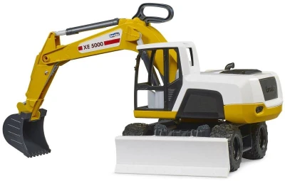 Bruder 03413 Bagr XE 5000 kolové rypadlo pracovní stroj model 1:16 plast