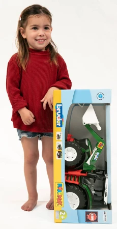 Bruder 03451 Roadmax baby traktor s čelním nakladačem zelený