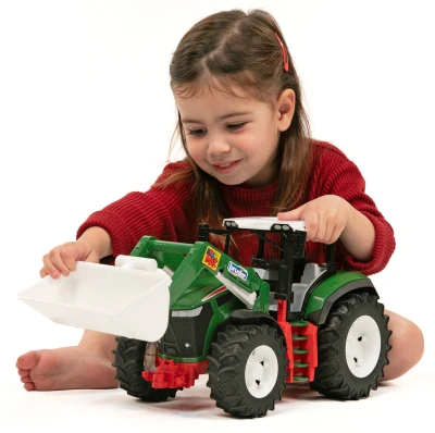 Bruder 03451 Roadmax baby traktor s čelním nakladačem zelený