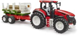 Bruder 03453 Roadmax traktor set s vyvážecím přívěsem a 3 kládami Bruder 03453 Roadmax traktor set s vyvážecím přívěsem a 3 kládami