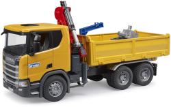 Bruder 03551 Auto nákladní Scania Super 560R s ramenem model 1:16 plast