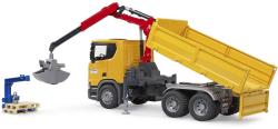 Bruder 03551 Auto nákladní Scania Super 560R s ramenem model 1:16 plast