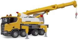 Bruder 03571 Scania 560R jeřáb Liebherr na baterie Světlo Zvuk model 1:16 plast