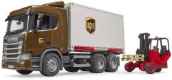 Bruder 03582 Auto Scania Super 560R UPS logistik s vysokozdvihem