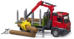 Bruder 03669 Auto MB Arocs nákladní s jeřábem na dřevo model 1:16 plast Bruder 03669 Auto MB Arocs nákladní s jeřábem na dřevo model 1:16 plast