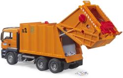 Bruder 03760 Auto popelářské MAN TGS popeláři set se 2 popelnicemi