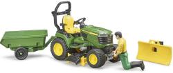 Bruder 62104 Malotraktor John Deere X949 set s vlečkou a figurkou s doplňky
