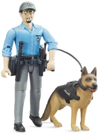 Bruder 62150 Set figurka policista + policejní pes Bruder 62150 Set figurka policista + policejní pes