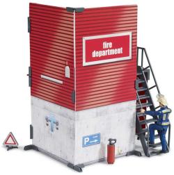 Bruder 62702 Hasičská stanice herní set s figurkou hasiče plast