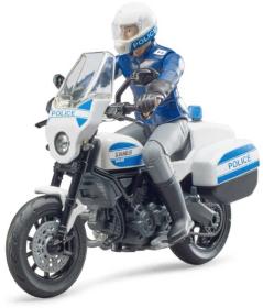 Bruder 62731 Set motorka Ducati Scrambler s figurkou policie