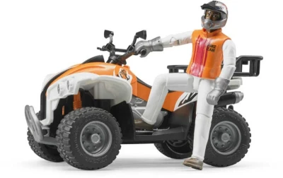 Bruder 63000 Auto terénní čtyřkolka s řidičem model 1:16