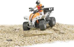 Bruder 63000 Auto terénní čtyřkolka s řidičem model 1:16