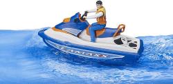 Bruder 63150 Set vodní skútr člun motorový s figurkou 1:16 plast