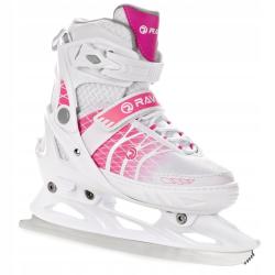 Raven Crystal white/pink dětské brusle 2v1