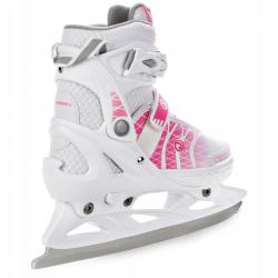 Raven Crystal white/pink dětské brusle 2v1