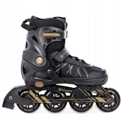 Raven Expert 80mm gold dětské brusle 2v1
