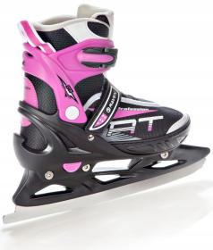 Raven Profession black/pink dětské brusle 2v1