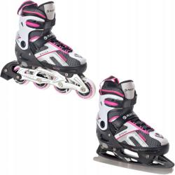 Raven Pulse black/pink dětské brusle 2v1 Raven Pulse black/pink dětské brusle 2v1