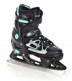 Raven Spirit black/mint dětské brusle 2v1