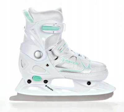 Raven Spirit white/mint dětské brusle 2v1