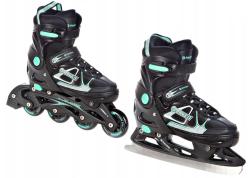 Raven Spirit black/mint dětské brusle 4v1