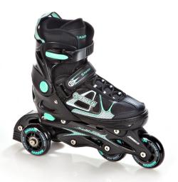 Raven Spirit black/mint dětské brusle 4v1