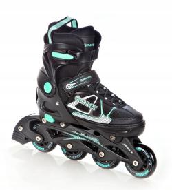Raven Spirit black/mint dětské brusle 4v1