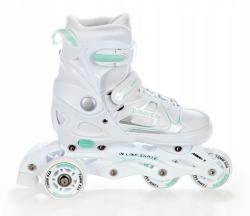 Raven Spirit white/mint dětské brusle 4v1